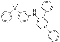 CAS # 1609484-31-2, 9,9-Dimethyl-N-[1,1':3',1''-terphenyl]-4'-yl-9H-fluoren-2-amine