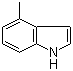 4-甲基吲哚分子结构 (CAS 16096-32-5)
