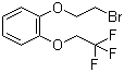 2-[2-(2,2,2-三氟乙氧基)苯氧基]乙基溴分子结构 (CAS 160969-00-6)