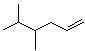 CAS # 16106-59-5, 4,5-Dimethyl-1-hexene, NSC 244854