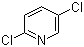 2,5-二氯吡啶分子结构 (CAS 16110-09-1)