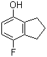 7-氟-4-茚满醇分子结构 (CAS 161178-24-1)