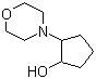 1-(吗啉-4-基)-2-羟基环戊烷分子结构 (CAS 161193-34-6)