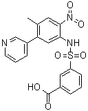 Alofanib分子结构 (CAS 1612888-66-0)
