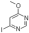 4-碘-6-甲氧基嘧啶分子结构 (CAS 161489-05-0)