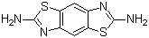 2,6-二氨基苯并[1,2-d:4,5-d']二噻唑分子结构 (CAS 16162-28-0)