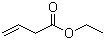 3-丁烯酸乙酯分子结构 (CAS 1617-18-1)