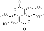 structure of CAS# 1617-49-8, 2,3,8-三-O-甲基鞣花酸