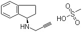 structure of CAS# 161735-79-1, 甲磺酸雷沙吉兰