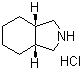 (3aR,7aS)-rel-八氢-1H-异吲哚盐酸盐分子结构 (CAS 161829-92-1)