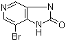 7-溴-1,3-二氢咪唑并[4,5-c]吡啶-2-酮分子结构 (CAS 161836-12-0)