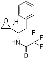 [S-(R*,R*)]- 2,2,2-三氟-N-(1-环氧乙烷基-2-苯基乙基)乙酰胺分子结构 (CAS 161852-74-0)