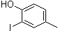 2-碘-4-甲基苯酚分子结构 (CAS 16188-57-1)