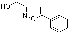 structure of CAS# 1619-37-0, 3-羟甲基-5-苯基异恶唑