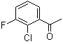 1-(2-氯-3-氟苯基)乙酮分子结构 (CAS 161957-57-9)