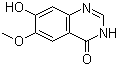 structure of CAS# 162012-72-8, 6-Methoxy-7-hydroxyquinazolin-4-one