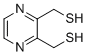 Pyrazine-2,3-diyldimethanethiol molecular structure (CAS 1620410-09-4)