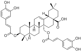 蜡果杨梅酸 C分子结构 (CAS 162059-94-1)