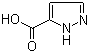 structure of CAS# 1621-91-6, 5-Pyrazolecarboxylic acid