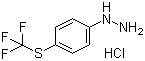 structure of CAS# 162258-86-8, 4-(三氟甲硫基)苯肼盐酸盐