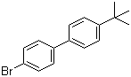 4-溴-4'-叔丁基联苯分子结构 (CAS 162258-89-1)