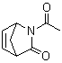 2-乙酰基-2-氮杂双环[2.2.1]庚-5-烯-3-酮分子结构 (CAS 162307-09-7)