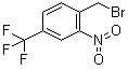 2-硝基-4-三氟甲基苄溴分子结构 (CAS 162333-02-0)