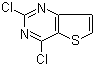 structure of CAS# 16234-14-3, 2,4-Dichlorothieno[3,2-d]pyrimidine