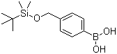 [4-[[[叔丁基)二甲基硅烷]氧]甲基]苯硼酸分子结构 (CAS 162356-89-0)
