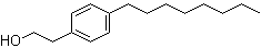 4-辛基苯乙醇分子结构 (CAS 162358-05-6)
