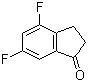 structure of CAS# 162548-73-4, 4,6-二氟-1-茚酮