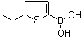 5-乙基噻吩-2-硼酸分子结构 (CAS 162607-16-1)