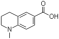 1-甲基-1,2,3,4-四氢喹啉-6-羧酸分子结构 (CAS 162648-46-6)