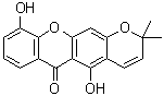 CAS 登录号：16265-56-8, 6-脱氧巴西红厚壳素