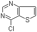 structure of CAS# 16269-66-2, 4-氯噻吩并[3,2-d]嘧啶