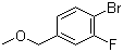 1-溴-2-氟-4-(甲氧基甲基)苯分子结构 (CAS 162744-47-0)