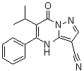 4,7-二氢-6-(1-甲基乙基)-7-氧代-5-苯基吡唑并[1,5-a]嘧啶-3-甲腈分子结构 (CAS 1628208-23-0)