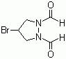 structure of CAS# 162887-23-2, 4-溴-1,2-二甲酰基吡唑烷