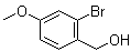 2-溴-4-甲氧基苯甲醇分子结构 (CAS 163190-79-2)