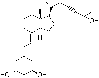依奈骨化醇分子结构 (CAS 163217-09-2)