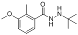 CAS # 163336-50-3, N'-tert-butyl-3-methoxy-2-methylbenzohydrazide, 3-Methoxy-2-methyl-N'-(2-methyl-2-propanyl)benzohydrazide