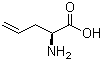 structure of CAS# 16338-48-0, (S)-(-)-2-Amino-4-pentenoic acid