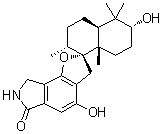 Stachybotrylactam分子结构 (CAS 163391-76-2)