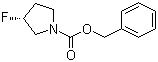 CAS # 163457-21-4, N-Cbz-3(R)-fluoropyrrolidine