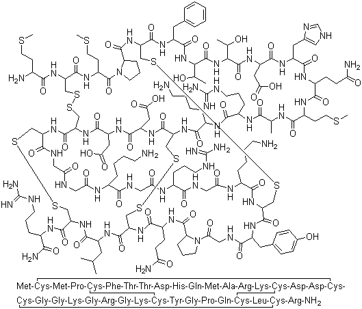structure of CAS# 163515-35-3, 氯毒素