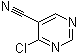 structure of CAS# 16357-68-9, 4-Chloro-5-cyanopyrimidine