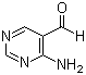 structure of CAS# 16357-83-8, 4-Aminopyrimidine-5-carboxaldehyde