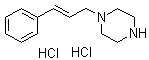 structure of CAS# 163596-56-3, 盐酸肉桂基哌嗪