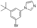 1-(3-溴-5-(叔-丁基)苯基)-1H-咪唑分子结构 (CAS 1636130-32-9)