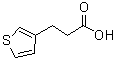 structure of CAS# 16378-06-6, 3-噻吩丙酸